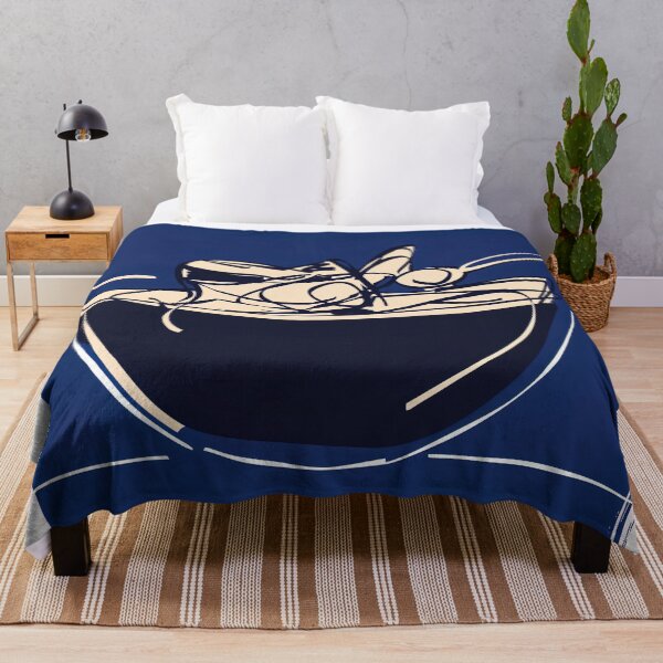 Item preview, Curry - Blue Abstract Art designed and sold by shadow-bloom.