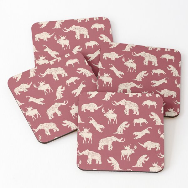 Item preview, Extinct Prehistoric Animals in Red designed and sold by somecallmebeth.