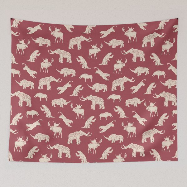 Item preview, Extinct Prehistoric Animals in Red designed and sold by somecallmebeth.