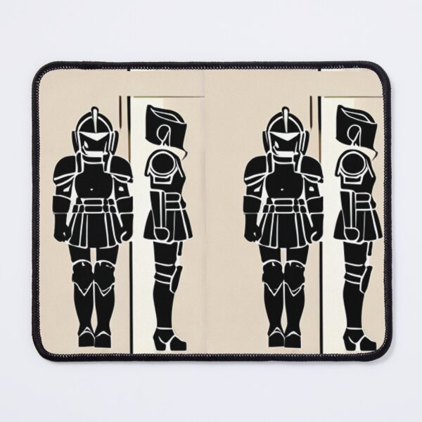 Item preview, Art - Humanoid Figure in Armor, Futuristic Character Design designed and sold by AnimeShin.