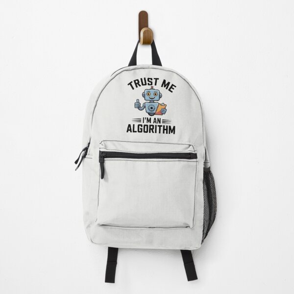 Item preview, Trust Me, I’m an Algorithm – Funny AI Robot Humor Design designed and sold by Jollys-ArtShop.