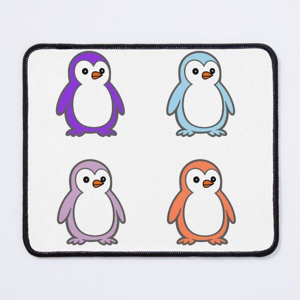 Item preview, Minimalist Penguin Quartet | Clean Vector Mascot Set designed and sold by Pippo-Penguin.