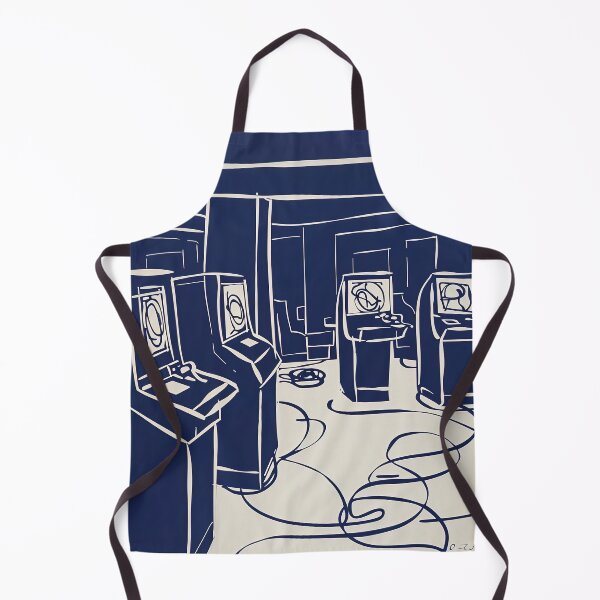 Item preview, Cybercafe - Blue Abstract Art designed and sold by shadow-bloom.