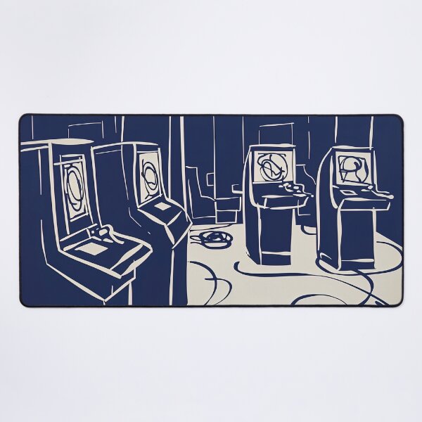 Item preview, Cybercafe - Blue Abstract Art designed and sold by shadow-bloom.
