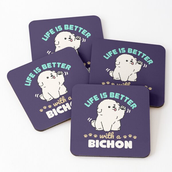 Item preview, Life Is Better with a Bichon Frise designed and sold by jaygo.