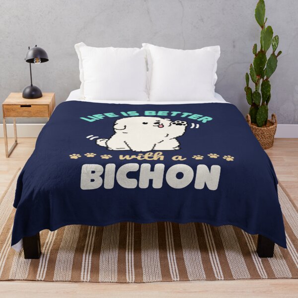 Item preview, Life Is Better with a Bichon Frise designed and sold by jaygo.