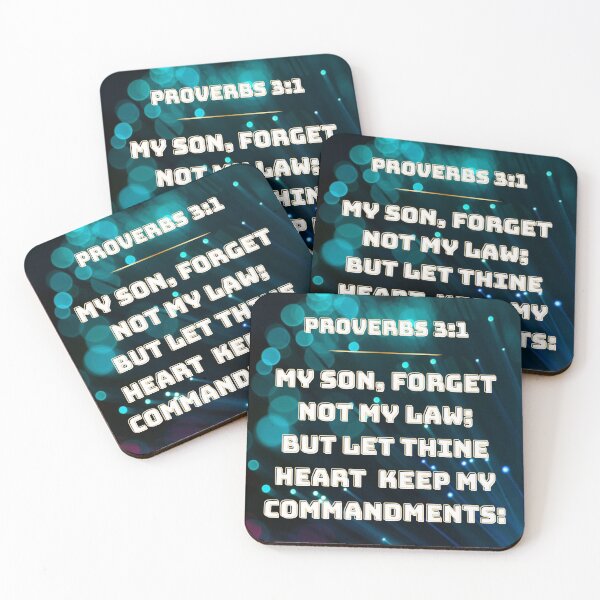 Item preview, Proverbs 3:1 designed and sold by DeeFran Designs.