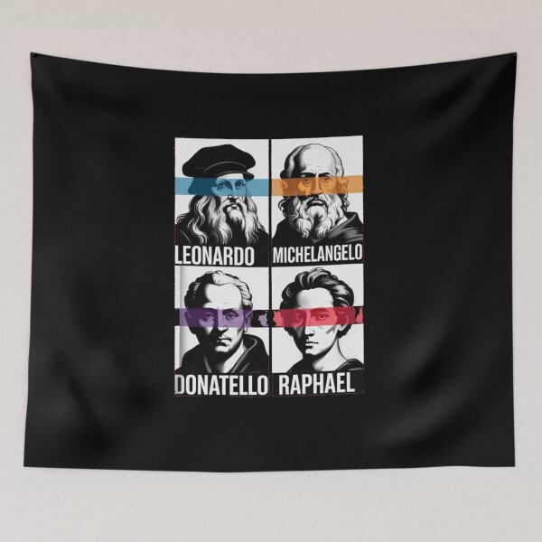 Item preview, Renaissance Artists Masked – Funny Art History Parody Vintage Design designed and sold by Gbriel3.