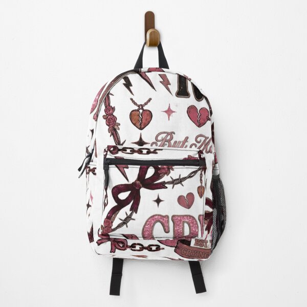 Item preview, Crying But Make It Cute Pink Glitter Coquette Design designed and sold by InkroarCo.