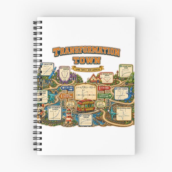 Item preview, Transformation Town designed and sold by ForestaMath.