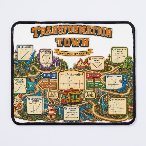 Item preview, Transformation Town designed and sold by ForestaMath.