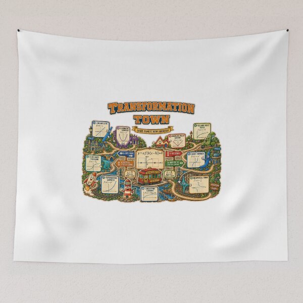 Item preview, Transformation Town designed and sold by ForestaMath.