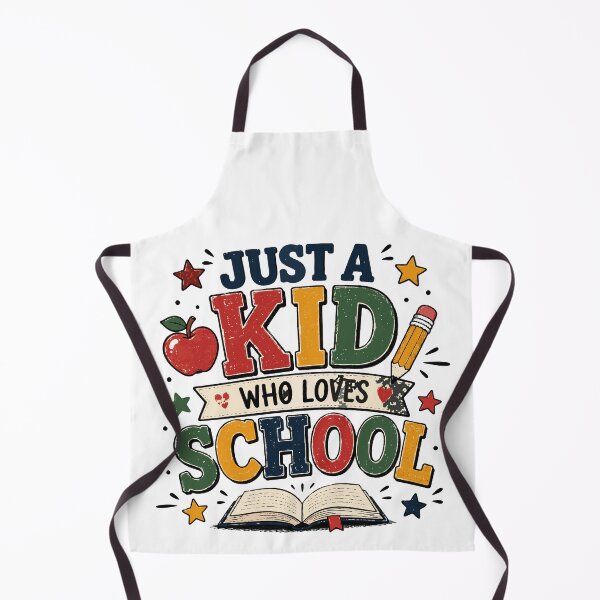 Item preview, Just a Kid Who Loves School T-Shirt | Cute Back to School Kids Shirt designed and sold by Sunday.Supply.