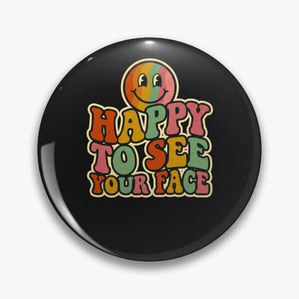 Item preview, Happy To See Your Face Funny Kindergarten Teacher Back To School designed and sold by WeirdlyMild.