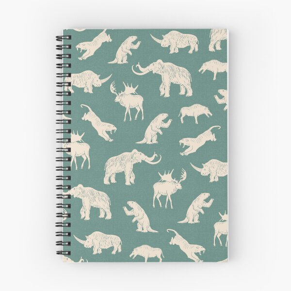Item preview, Extinct Prehistoric Animals in Teal designed and sold by somecallmebeth.