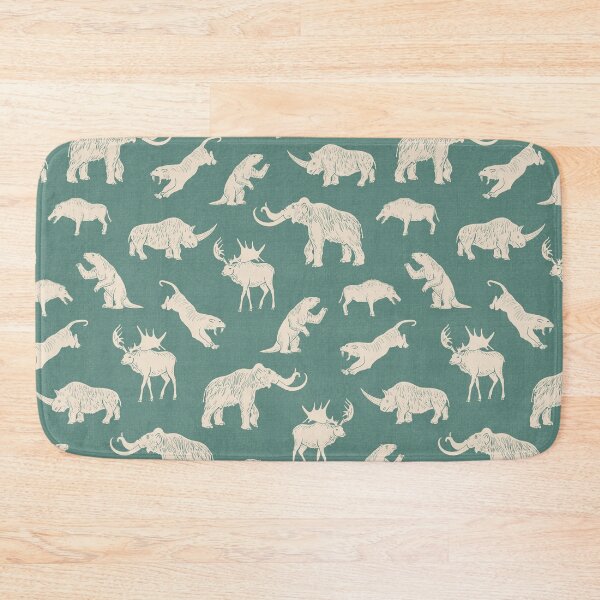 Item preview, Extinct Prehistoric Animals in Teal designed and sold by somecallmebeth.