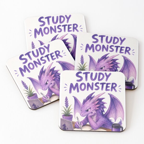 Item preview, Study Monster Dragon designed and sold by Lizenda.