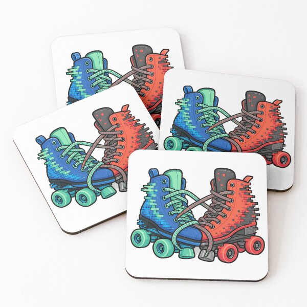 Item preview, Mismatched Glitch Skates designed and sold by GraphycoPublish.