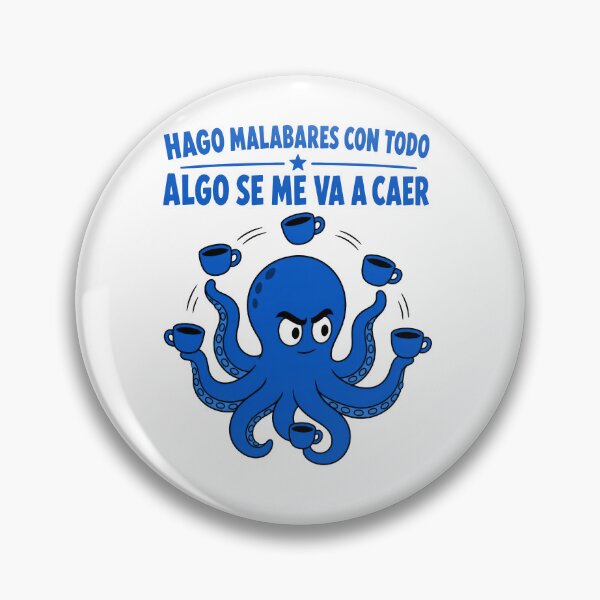 Item preview, Pulpo Malabares Cafe Frase Graciosa designed and sold by NullSpacePrints.
