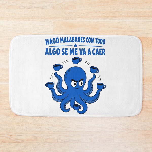 Item preview, Pulpo Malabares Cafe Frase Graciosa designed and sold by NullSpacePrints.