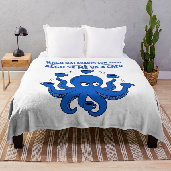 Item preview, Pulpo Malabares Cafe Frase Graciosa designed and sold by NullSpacePrints.