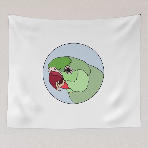Item preview, Alexandrine Parrot designed and sold by nolessjess.