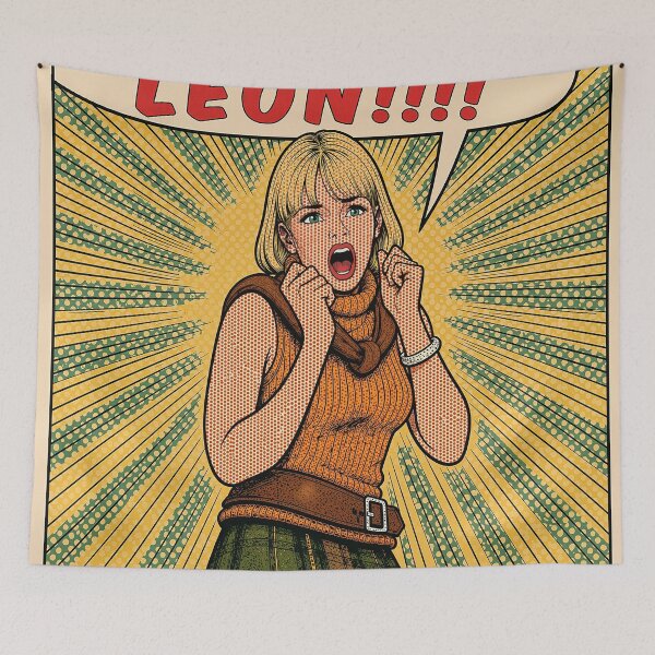 Item preview, Lion! Ashley Meme | #ResidentEvil 4 Comic Style Print designed and sold by Rogue507.