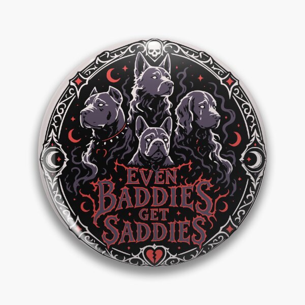 Item preview, Even Baddies Get Saddies Ghost Dogs | Four ghost dogs designed and sold by Simon-art-land.