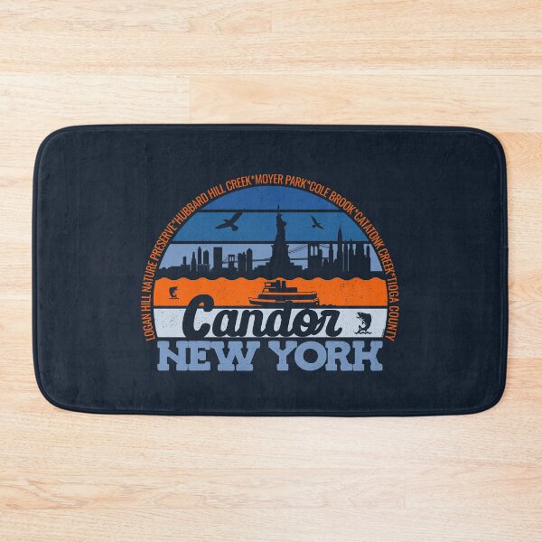 Item preview, Candor New York Sunset Retro Vintage Local Pride Logo designed and sold by CRHPOD20.