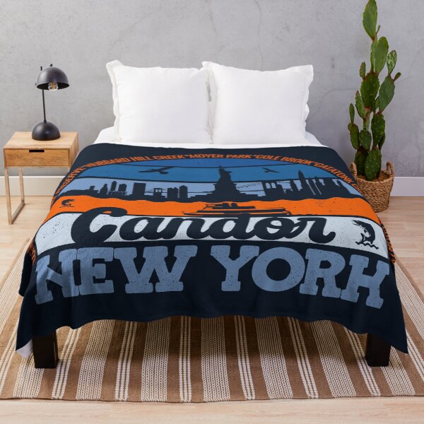 Item preview, Candor New York Sunset Retro Vintage Local Pride Logo designed and sold by CRHPOD20.