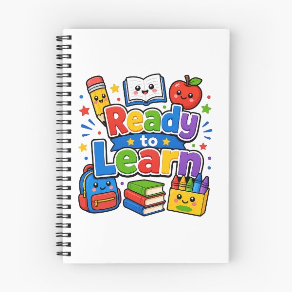 Item preview, Ready to Learn Cute Kawaii Back to School Supplies Teacher Student designed and sold by shemodas.
