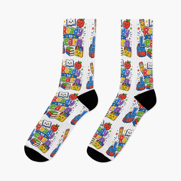 Item preview, Ready to Learn Cute Kawaii Back to School Supplies Teacher Student designed and sold by shemodas.