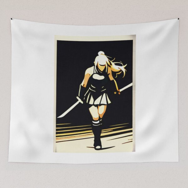 Item preview, Art - Stylized Female Character, Action Manga Illustration designed and sold by AnimeShin.