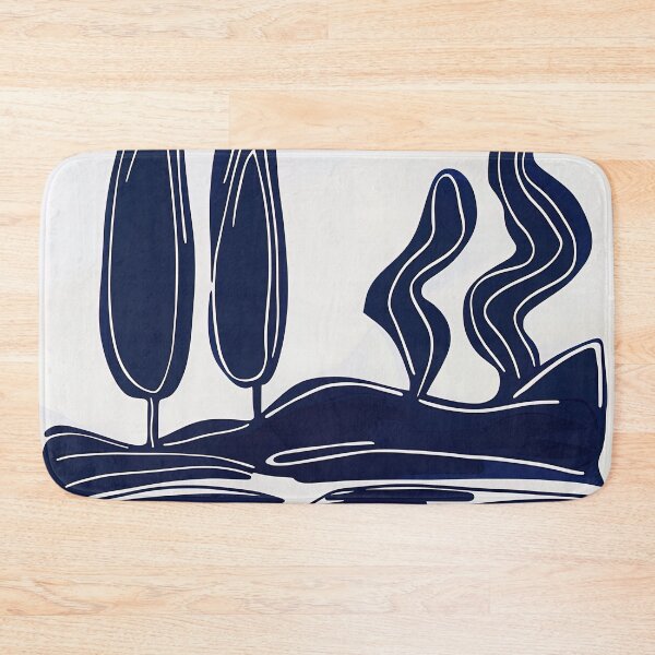 Item preview, cypress - Blue Abstract Art designed and sold by shadow-bloom.