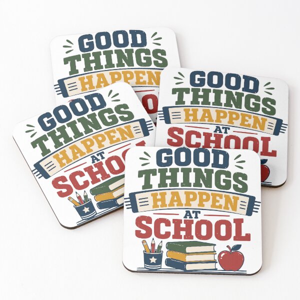 Item preview, Good Things Happen at School T-Shirt 2| Positive Back to School Teacher Student Shirt designed and sold by Sunday.Supply.