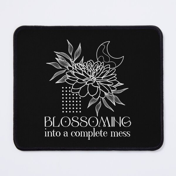 Item preview, Blossoming Into A Complete Mess - Sarcastic Boho Floral Moon designed and sold by the-Z3nith.