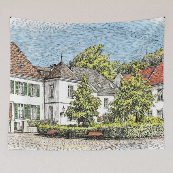 Item preview, Stiftsplatz, Düsseldorf-Kaiserswerth designed and sold by sid1802.
