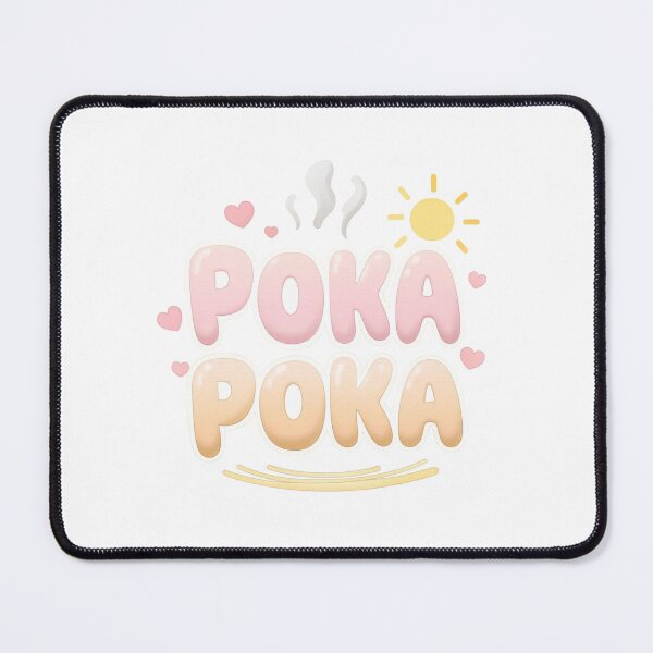 Item preview, Poka Poka Cozy Warmth Onomatopoeia designed and sold by MOSIDRIP™.