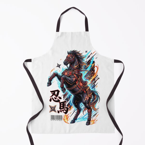 Item preview, Ninja Horse Shinba — Fierce Armored Warrior Steed Tee v1 designed and sold by CornishPixiPony.