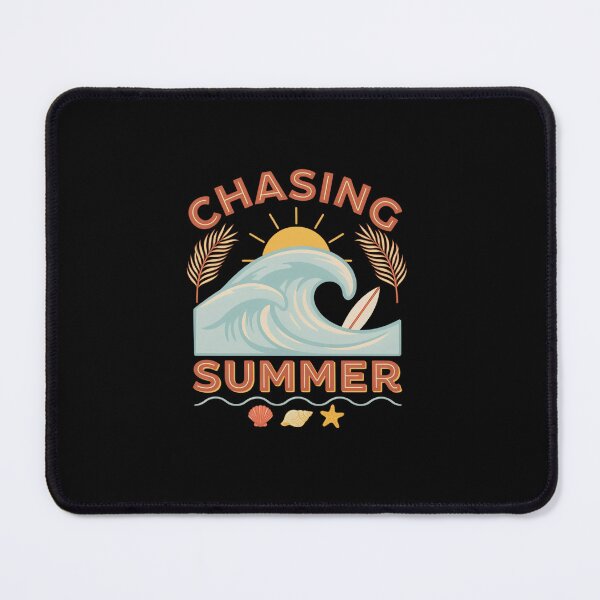 Item preview, Chasing Summer T-Shirt, Surfer Lifestyle Shirt, Vintage Beach Tee, Coastal Summer Gift designed and sold by Daily Mood Tees.
