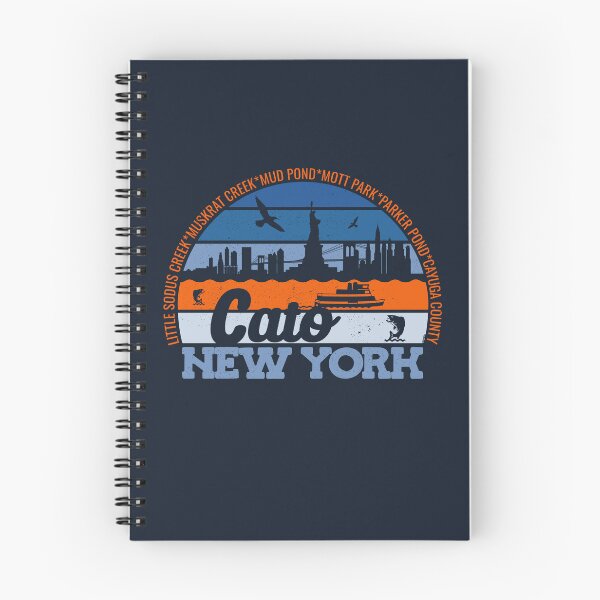 Item preview, Cato New York Sunset Retro Vintage Local Pride Logo designed and sold by CRHPOD20.