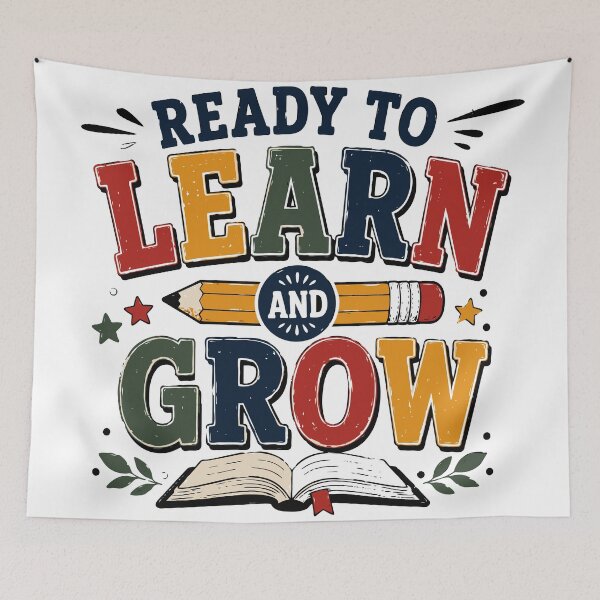 Item preview, Ready to Learn and Grow T-Shirt | Back to School Student Teacher Shirt designed and sold by Sunday.Supply.