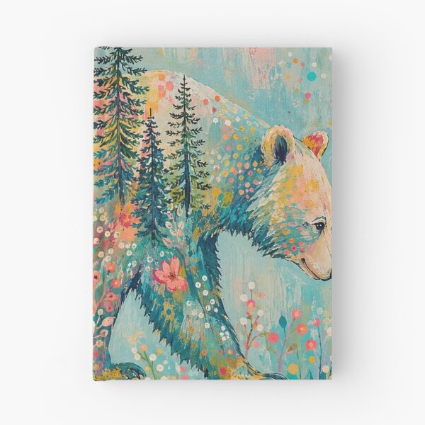Item preview, Whispering Pines Bear designed and sold by Art by Erin Elyse.