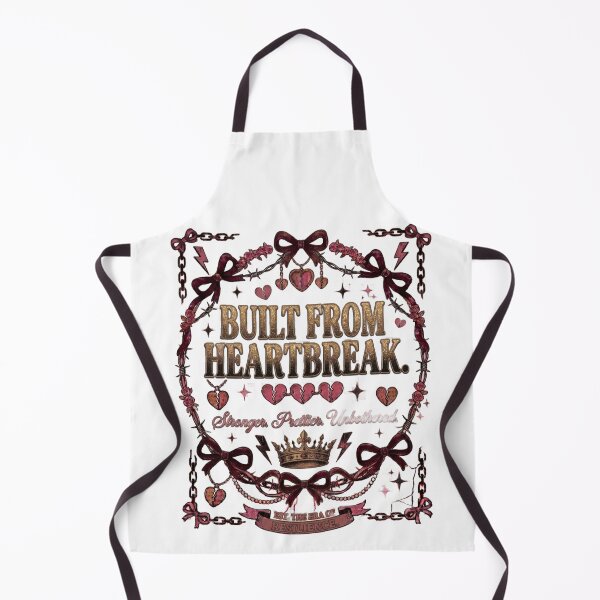 Item preview, Built From Heartbreak Stronger Prettier Unbothered Design designed and sold by InkroarCo.