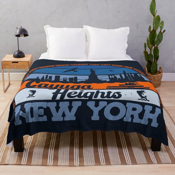 Item preview, Cayuga Heights New York Sunset Retro Vintage Local Pride Logo designed and sold by CRHPOD20.