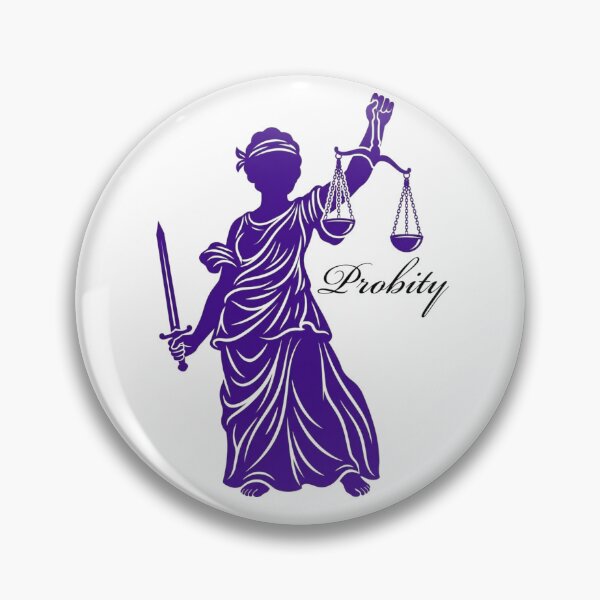 Item preview, Lady Justice Probity Symbol - Lawyer & Law Student Gift designed and sold by Unique Gifts For Your Profession!.