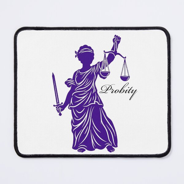 Item preview, Lady Justice Probity Symbol - Lawyer & Law Student Gift designed and sold by Unique Gifts For Your Profession!.