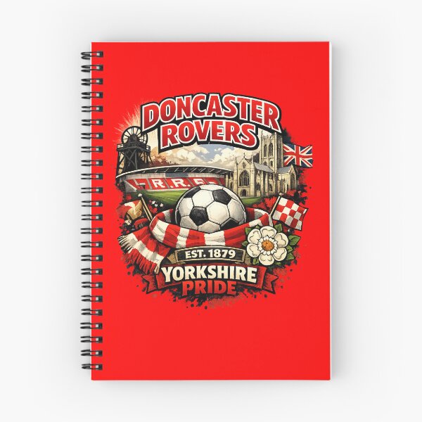 Item preview, Doncaster Rovers – Yorkshire Pride | Retro Football Fan T-Shirt Design designed and sold by GarnerSupplyCo.