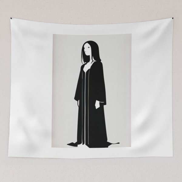 Item preview, Art - Stylized Illustration, Minimalist Elegance of Female Silhouette designed and sold by AnimeShin.