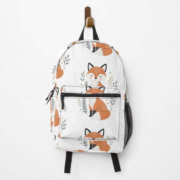 Item preview, Little Fox Sticker with Foliage designed and sold by Snurly.